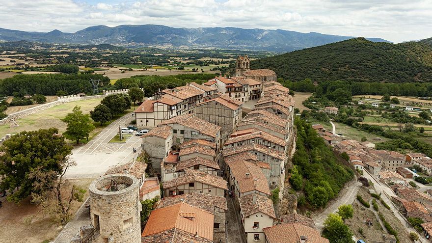 Las vistas desde la Torre del Homenaje del castillo de Frías.