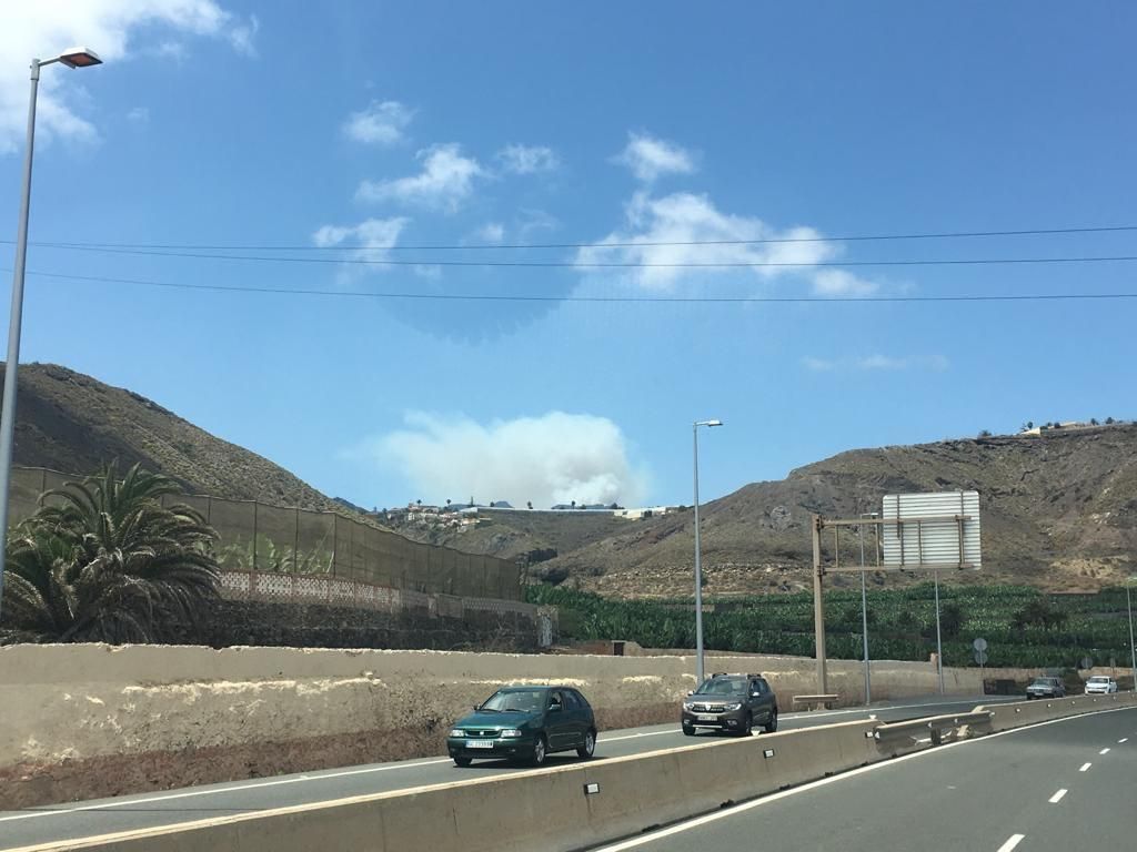 Incendio en la cumbre de Gran Canaria
