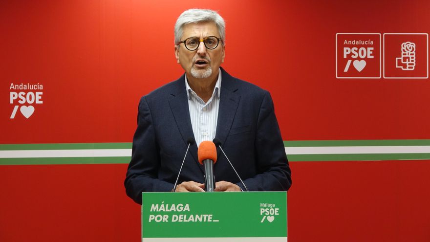 El secretario general del PSOE de Málaga, Josele Aguilar.
