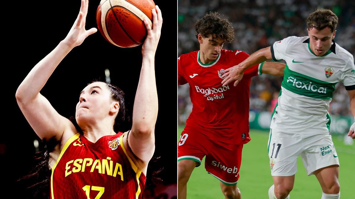 Mundial de Baloncesto Femenino y Elche - Real Sociedad, de LaLiga