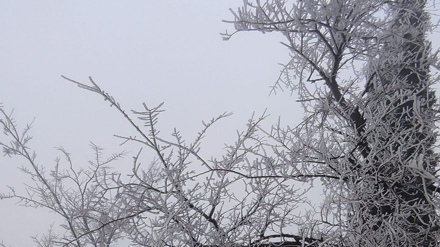 La nieve blanquea las cumbres de la Subbética cordobesa