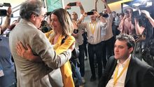 La lista avalada por Puigdemont para liderar el PDeCAT obtiene solo el apoyo del 65% de la militancia
