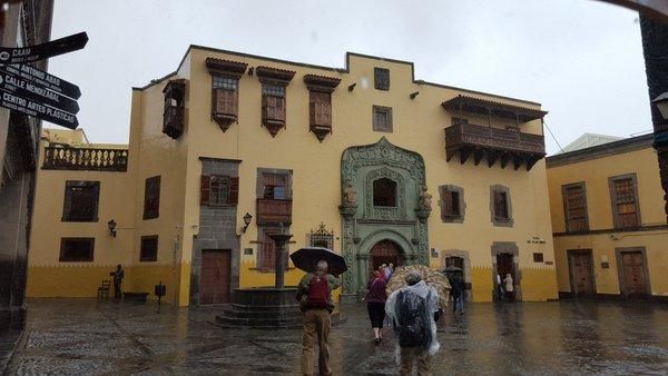 Lluvia en Vegueta