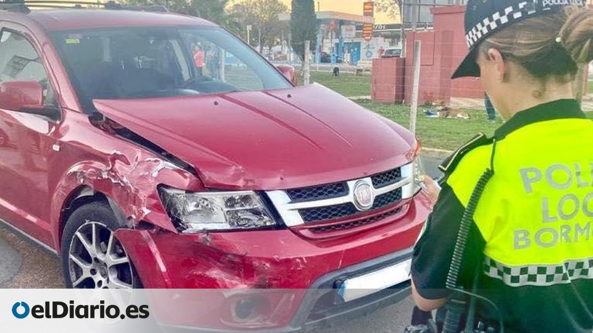 Un conductor ebrio y sin carnet daña tres coches en la vía pública en ...