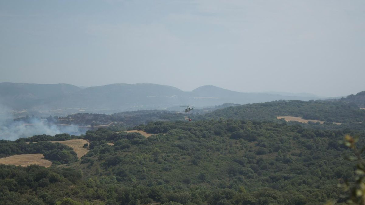 Incendio en las Cinco Villas