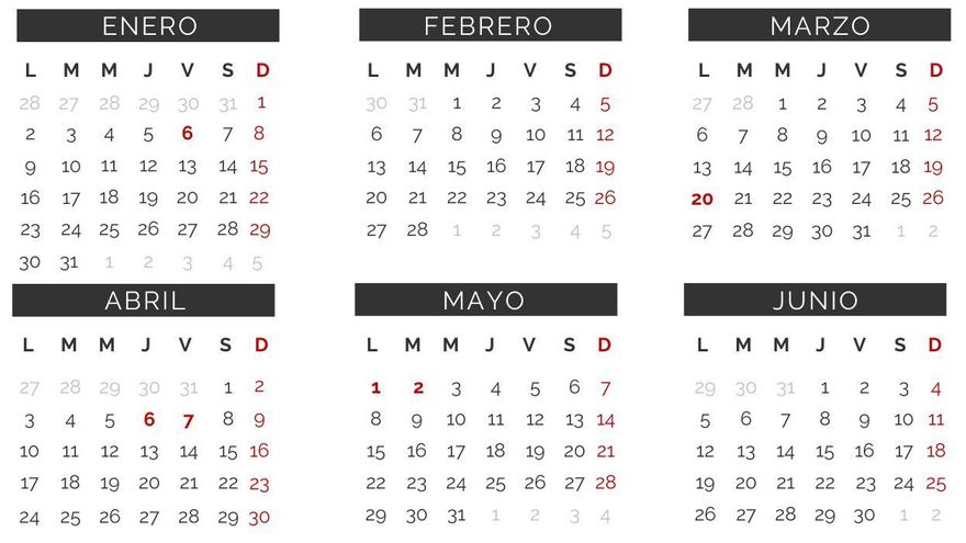 Calendario laboral 2023 en la Comunidad de Madrid: seis puentes y traslado del festivo de San José