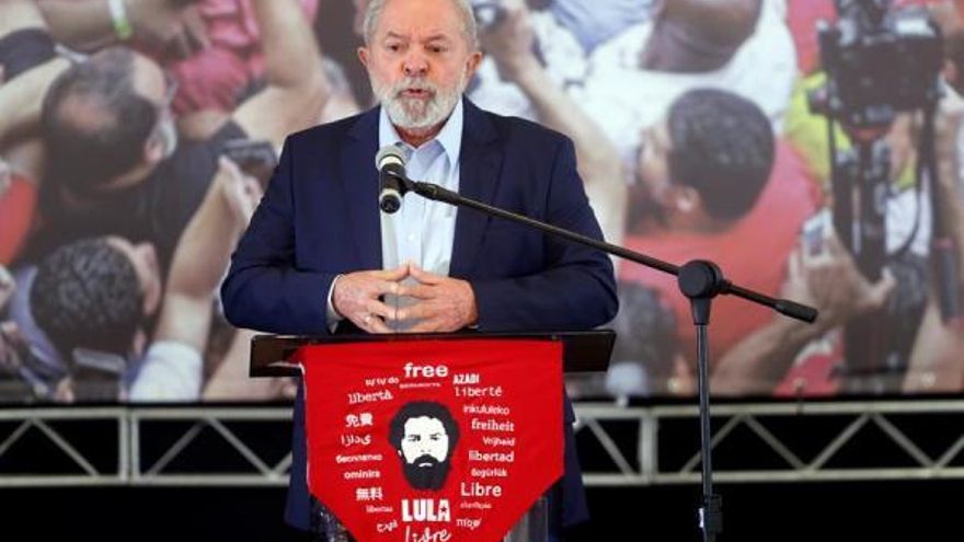 Lula reapareció en público en Brasil: "Dije que la verdad iba a vencer y ese día ha llegado"