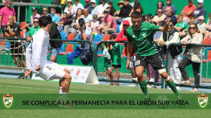 El Unión Sur Yaiza, virtualmente descendido