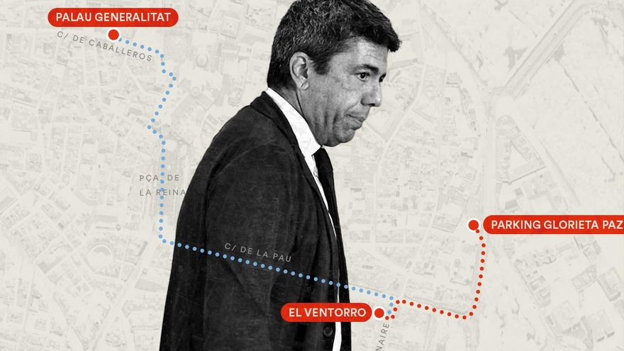 Los nuevos detalles de Pradas sobre las llamadas en la tarde de la dana dejan a Mazón sin coartada