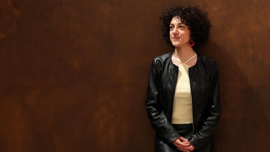 Aina Vidal, el miércoles, en el Congreso.