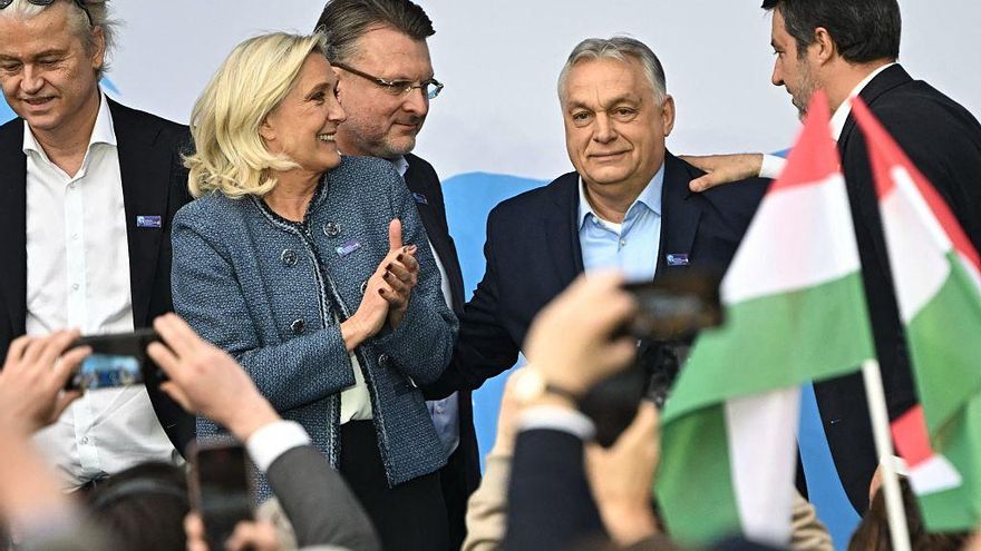 La extrema derecha mundial acude al rescate de Orbán, el “profeta” ultra en peligro por las elecciones en Hungría