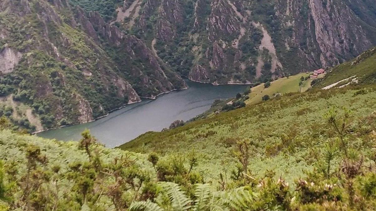 Lugar donde irá la central en Tineo
