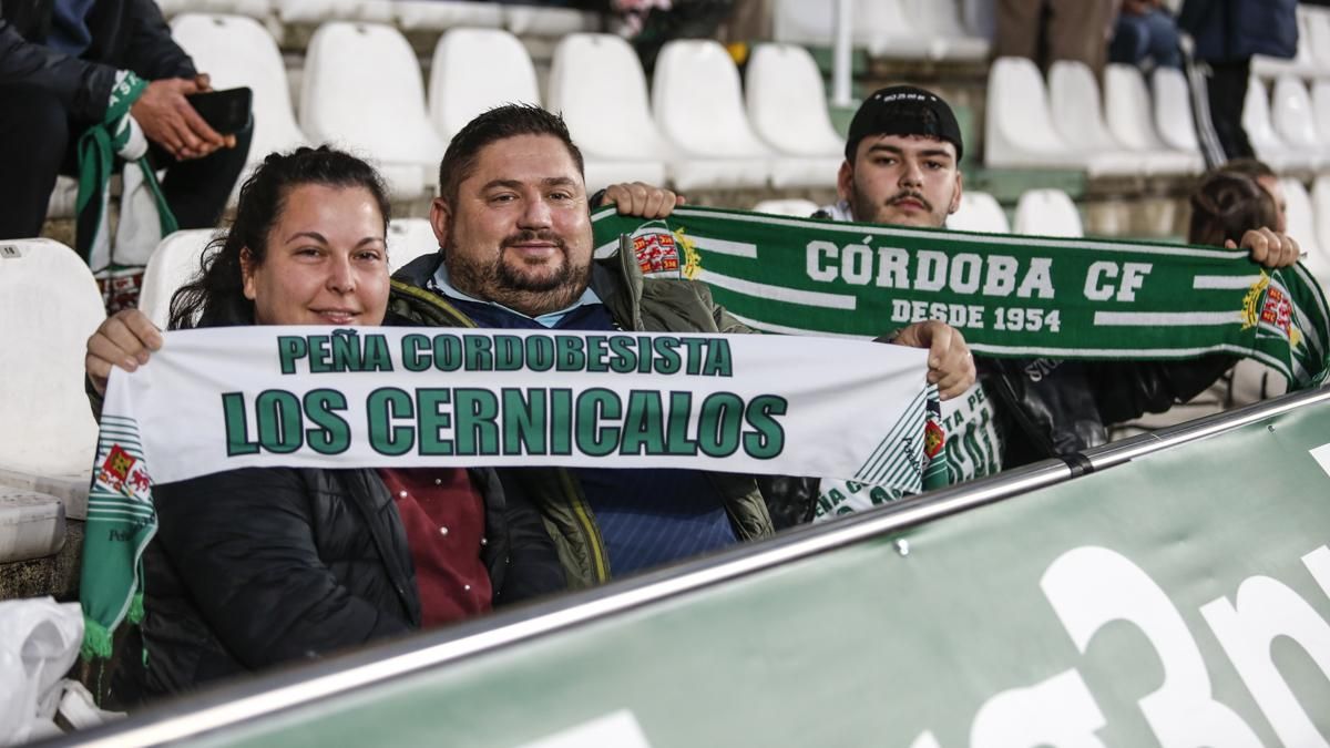 Grada Blanquiverde del Córdoba CF - Cádiz CF