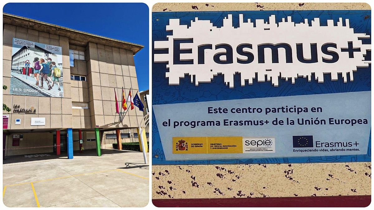 El IES Ordoño II celebra el Día de Europa impulsando la movilidad internacional de su alumnado de Formación Profesional