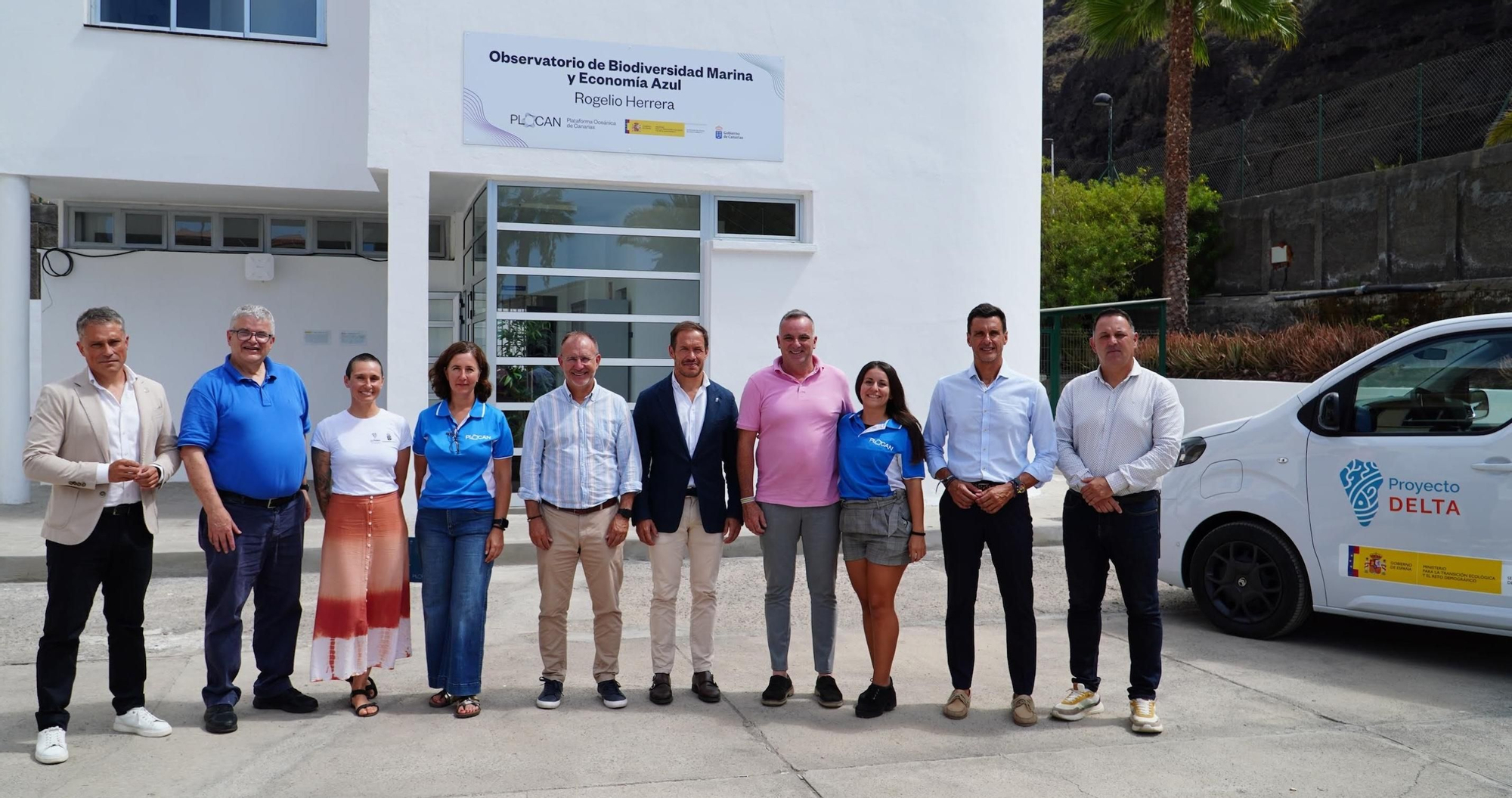 Acuerdo institucional para impulsar el Observatorio de Biodiversidad Marina y Economía Azul ‘Rogelio Herrera’ como infraestructura pública al servicio de La Palma.
