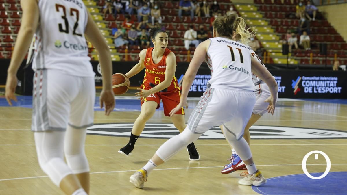 Las imágenes del España - Bélgica