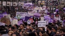 Imagen de la manifestación del 8M.