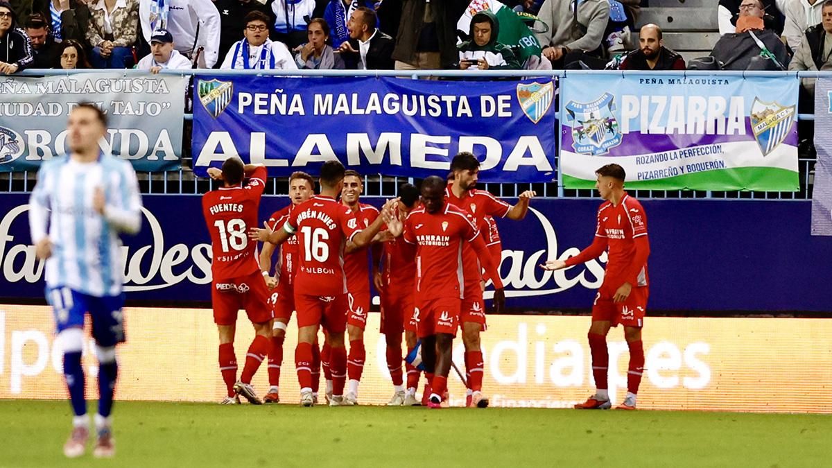 Las imágenes del Málaga CF - Córdoba CF