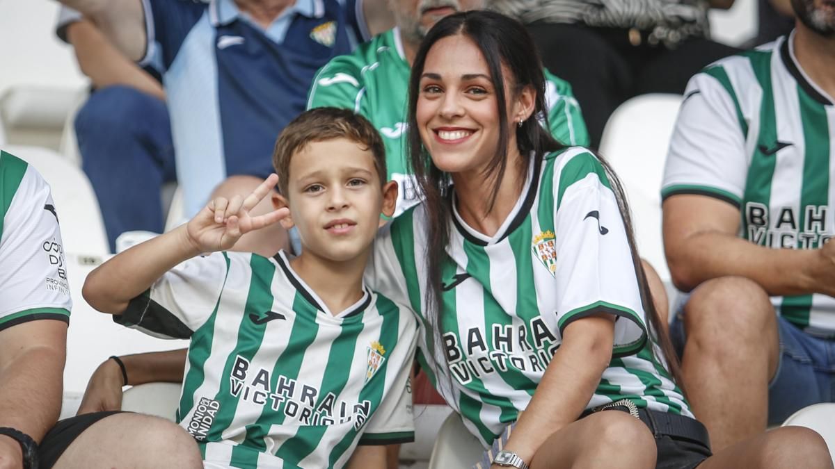 Grada Blanquiverde del Cordoba CF - Sevilla FC