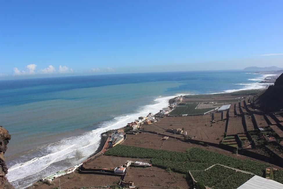 Temporal en el norte de Gran Canaria. (BORJA VERA)
