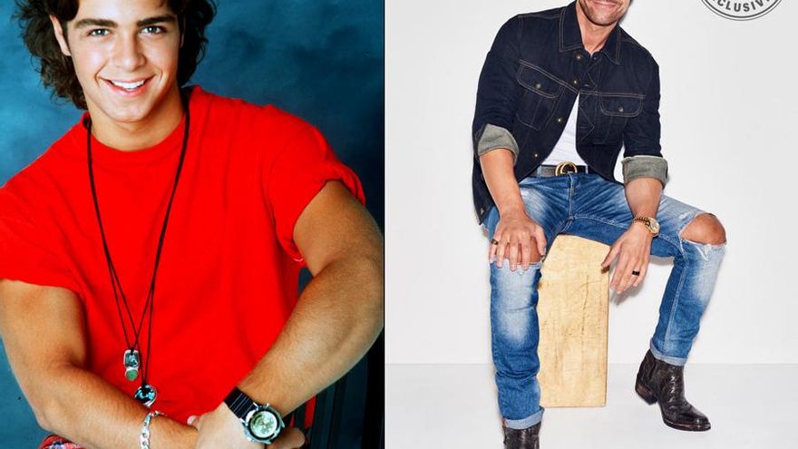 Antes y después de Joey Lawrence (Joey Russo)