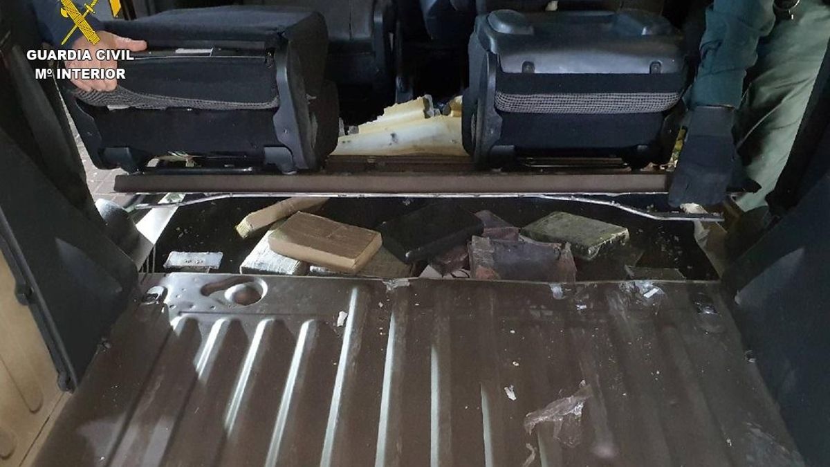 La Guardia Civil intercepta un vehículo cargado con más de 45 kilos de cocaína en Ciudad Real