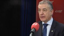 El lehendakari, Iñigo Urkullu, este miércoles en Euskadi Irratia