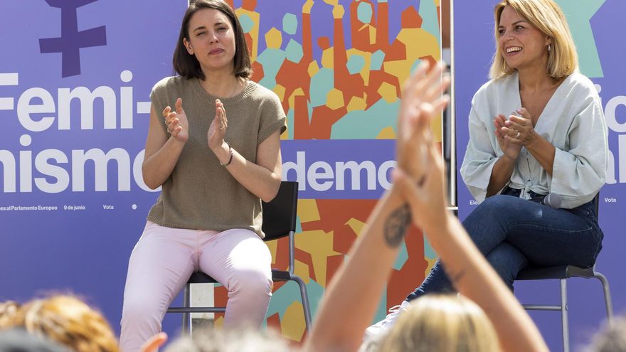 Irene Montero (Podemos) insta desde Canarias a “ponerse en pie” frente a “la estrategia golpista” de la derecha