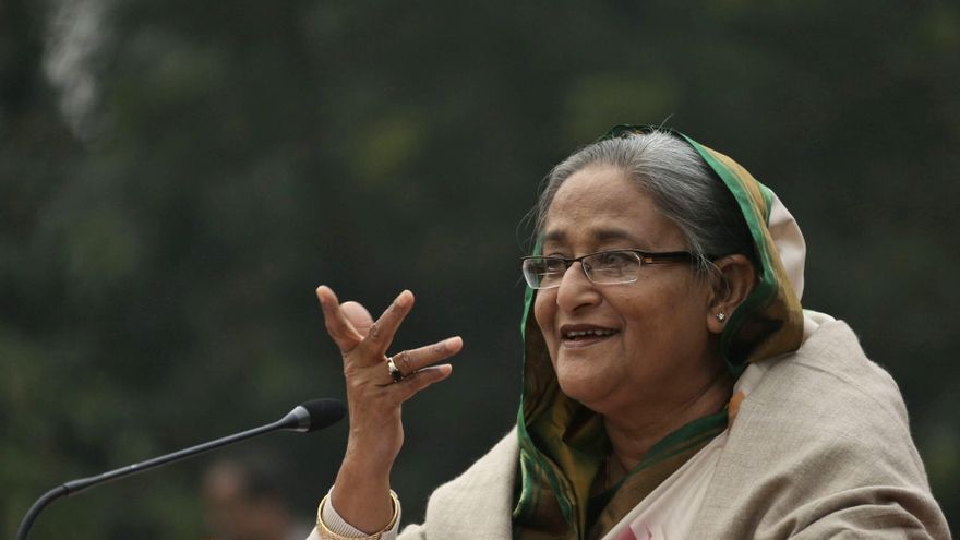 Bangladés ilegaliza bajo ley antiterreorista al partido de la ex primera ministra Hasina
