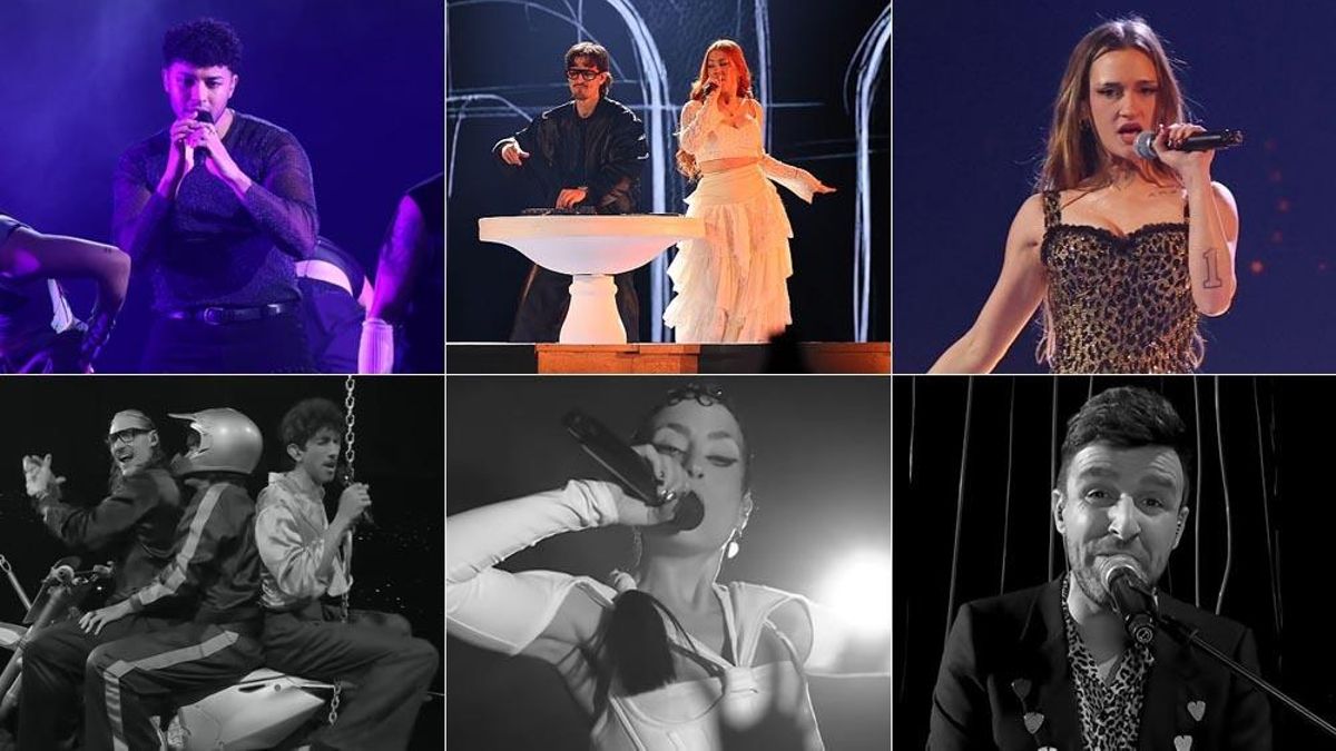 El Benidorm Fest se oscureció y se vistió de blanco y negro en RTVE