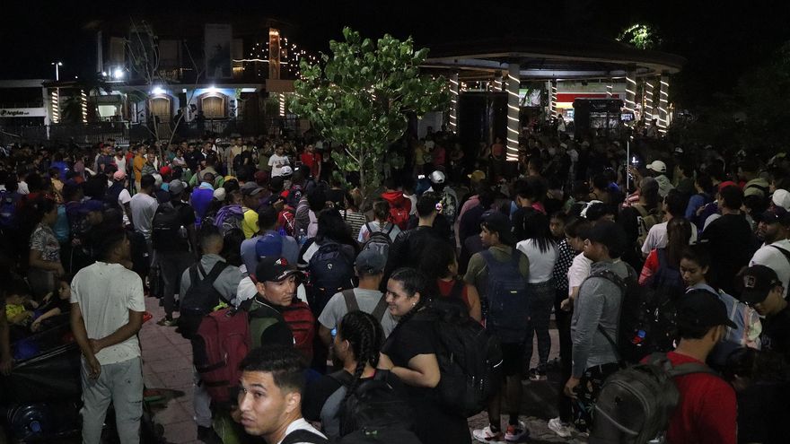 Parte la primera caravana desde el sur de México bajo la segunda presidencia de Trump