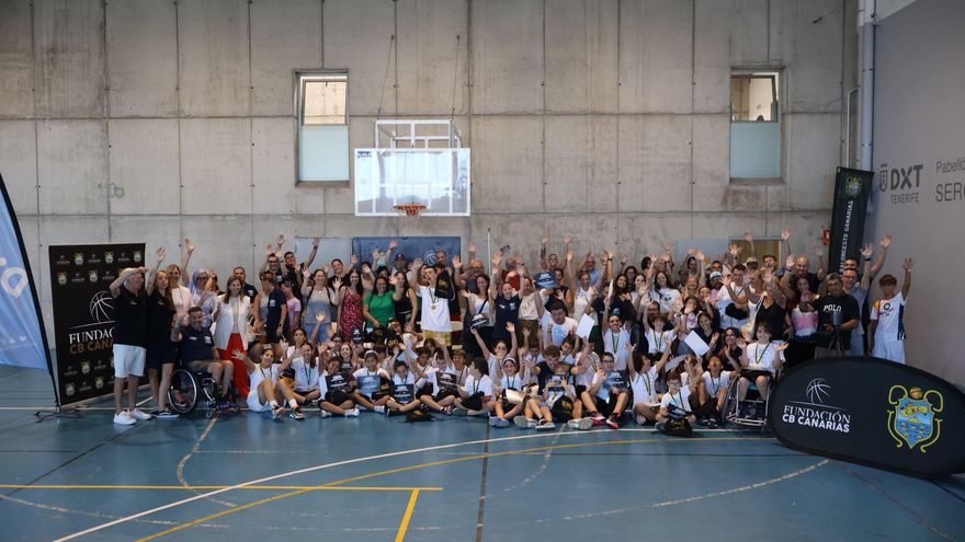 Culmina el Campus Inclusivo de Baloncesto tras un mes de actividades