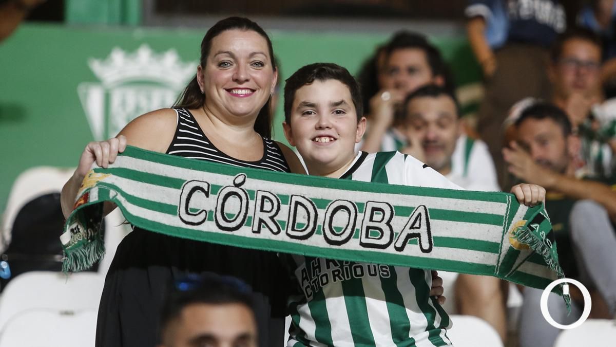 Grada Blanquiverde del Córdoba CF - CD Castellón