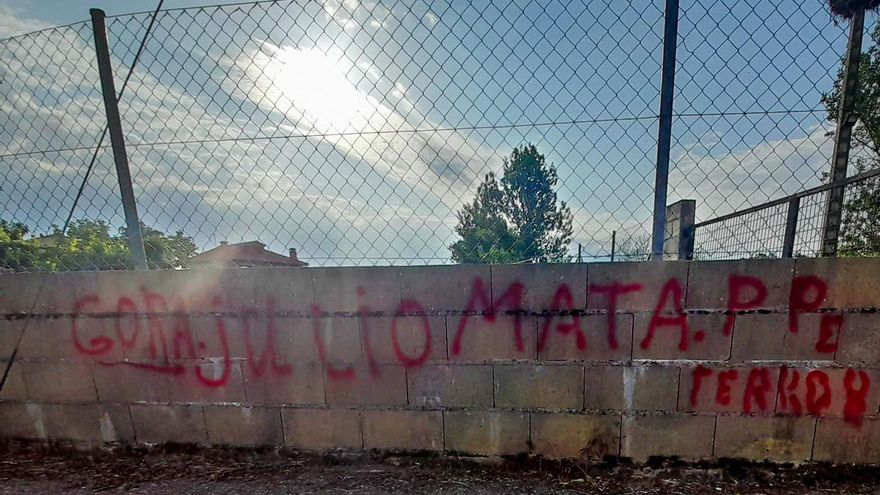 El PSOE denuncia pintadas insultantes que asocian a candidatos con Bildu en Zamora