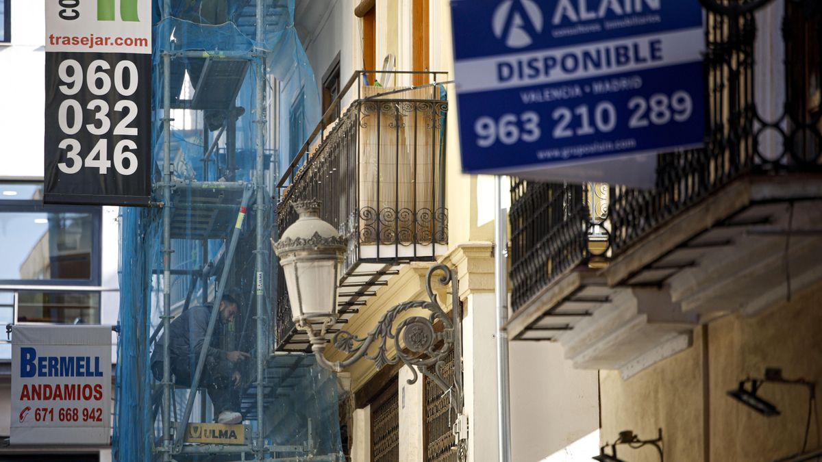 El precio de la vivienda subió un 13,5 % en 2025 en la Comunitat Valenciana, por encima de la media de España
