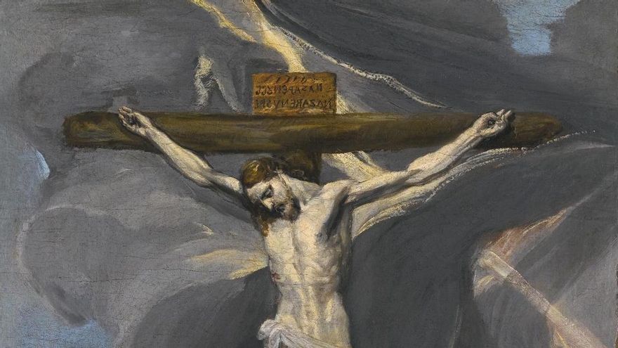 'Crucifixión' ya está en Toledo: la primera obra del pintor que llega al Museo del Greco desde 1910