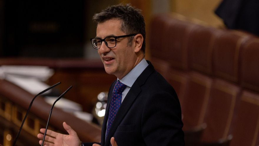 El ministro de la Presidencia, Relaciones con las Cortes y Memoria Democrática, Félix Bolaños.