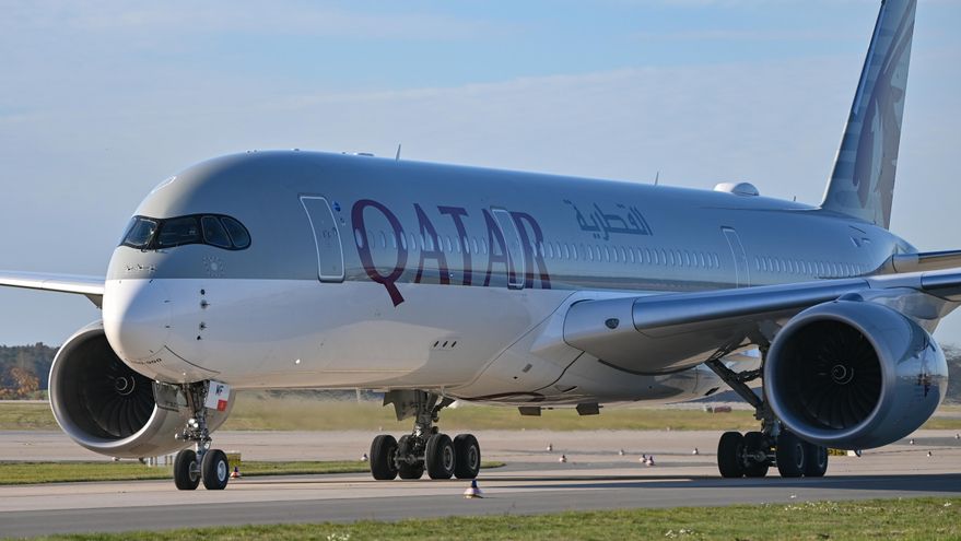 Avión de Qatar
