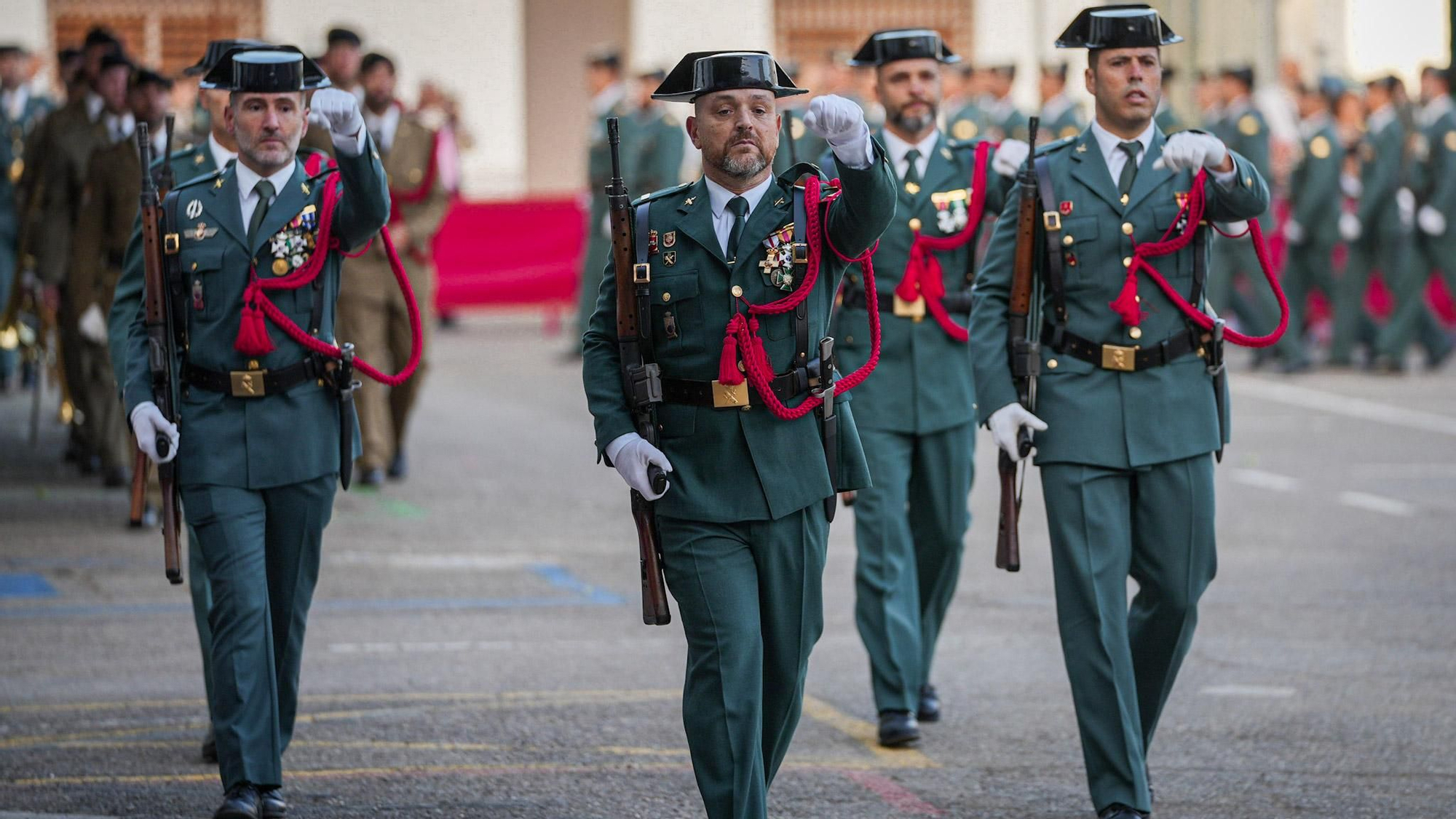 Desfile de la Guardia Civil por el Día de la Hispanidad