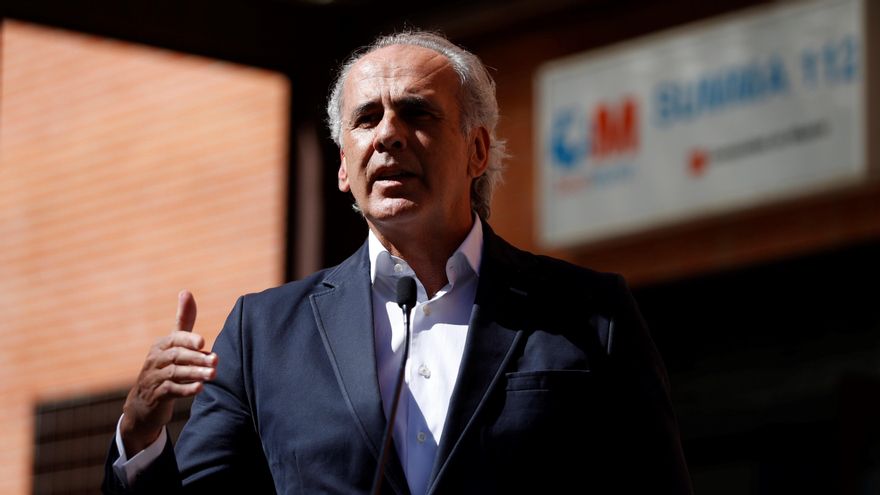 El consejero de Sanidad, Enrique Ruiz Escudero.