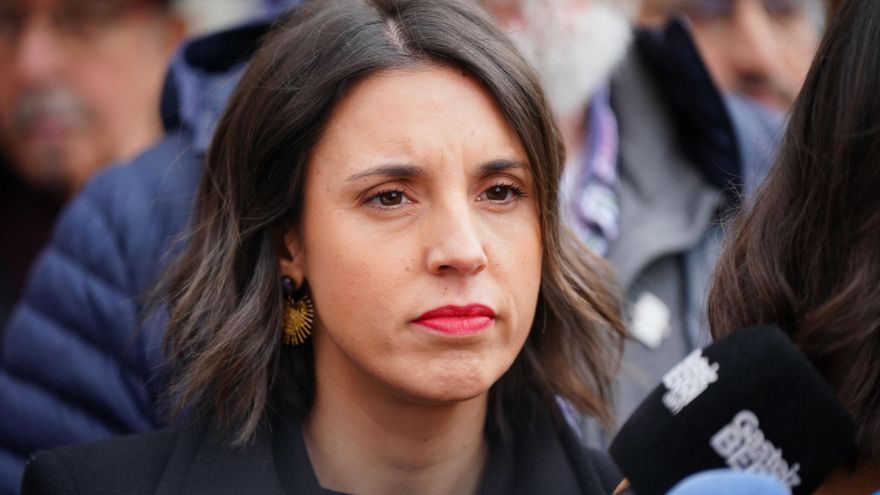 La secretaria política y eurodiputada de Podemos, Irene Montero.