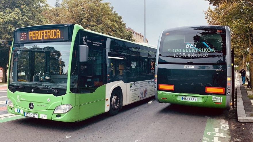 Los autobuses urbanos y el BEI de Vitoria pararán el 19 y el 21 de diciembre, entre otras movilizaciones