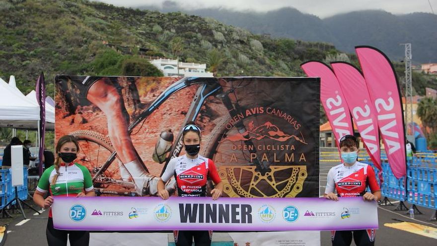 Pódium femenino.