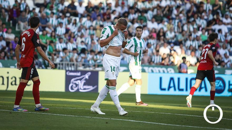 El Córdoba CF, en descenso en la lucha por el ascenso