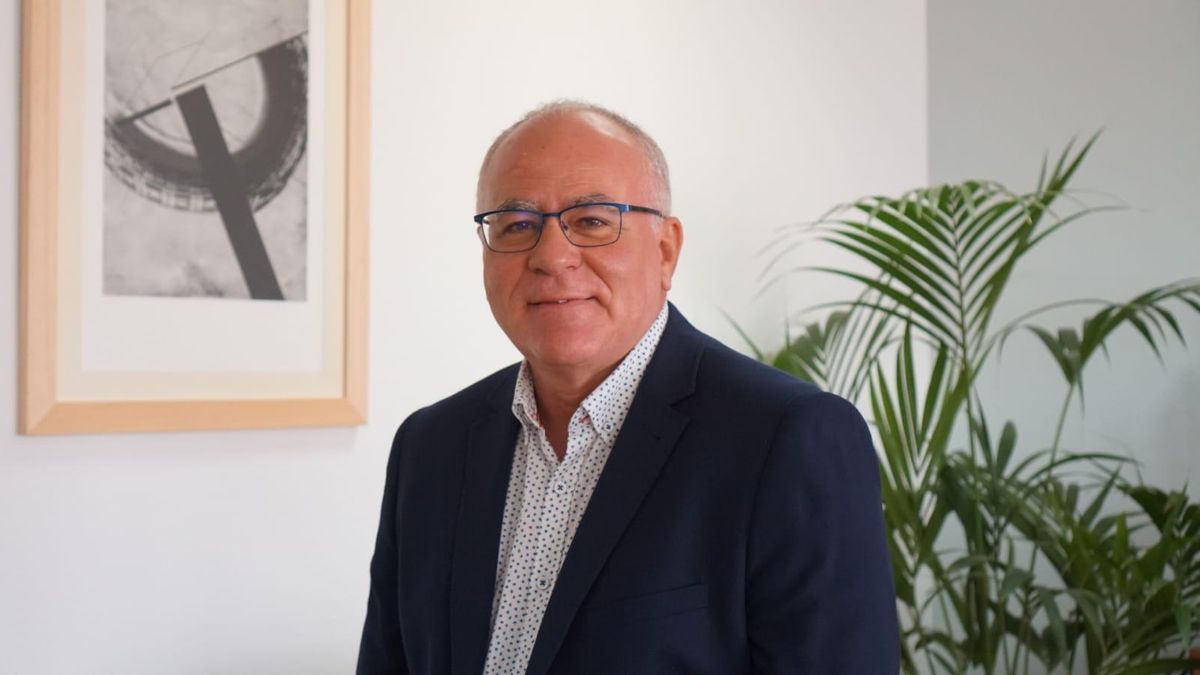 Carlos  Cabrera, consejero de Aguas, Transportes, Industria y Energía del Cabildo de La Palma.