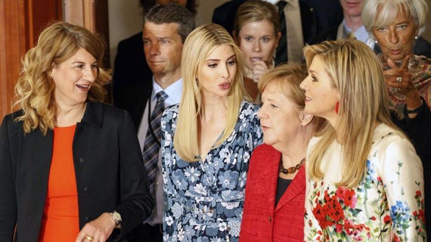 Merkel e Ivanka Trump se alían por la inclusión de las mujeres en el mundo económico