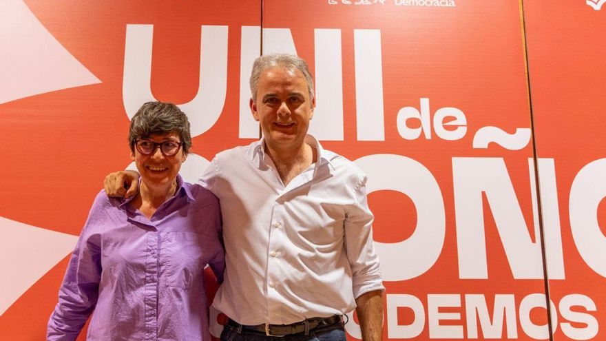 Twitter bloquea las cuentas de los candidatos de Unides Podem Héctor Illueca y Pilar Lima