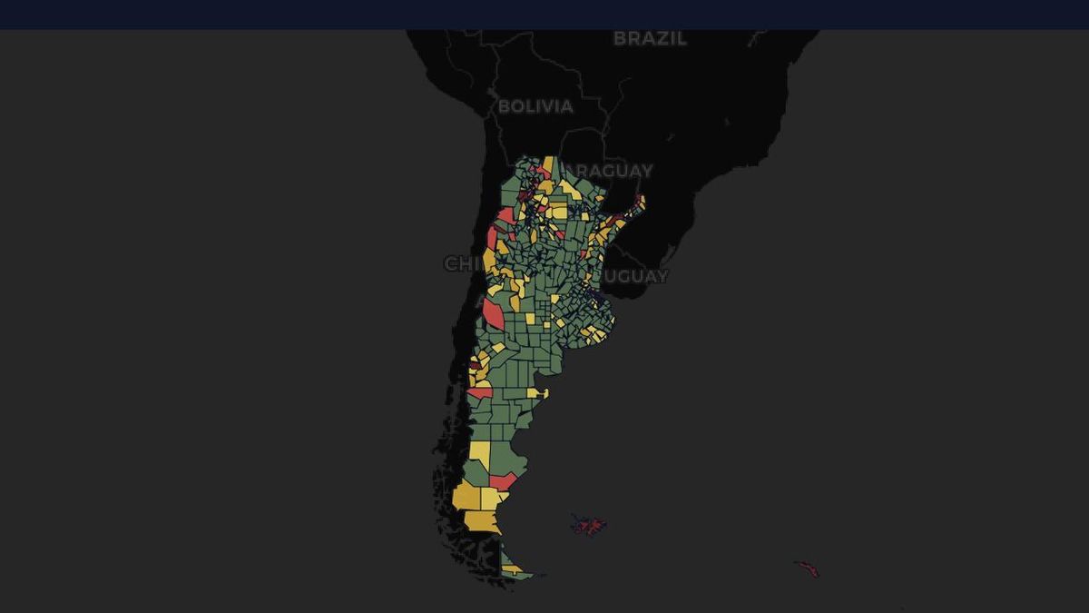 Mapa de Extranjerización de la tierra