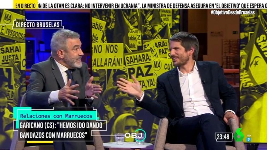 Luis Garicano (Cs) llama "locas" a dos ministras en 'El Objetivo' y le hacen rectificar: "No es digno de ti"