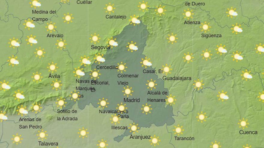 Ola de calor en Madrid desde el miércoles: Aemet alerta de que pueden batirse las máximas históricas de abril